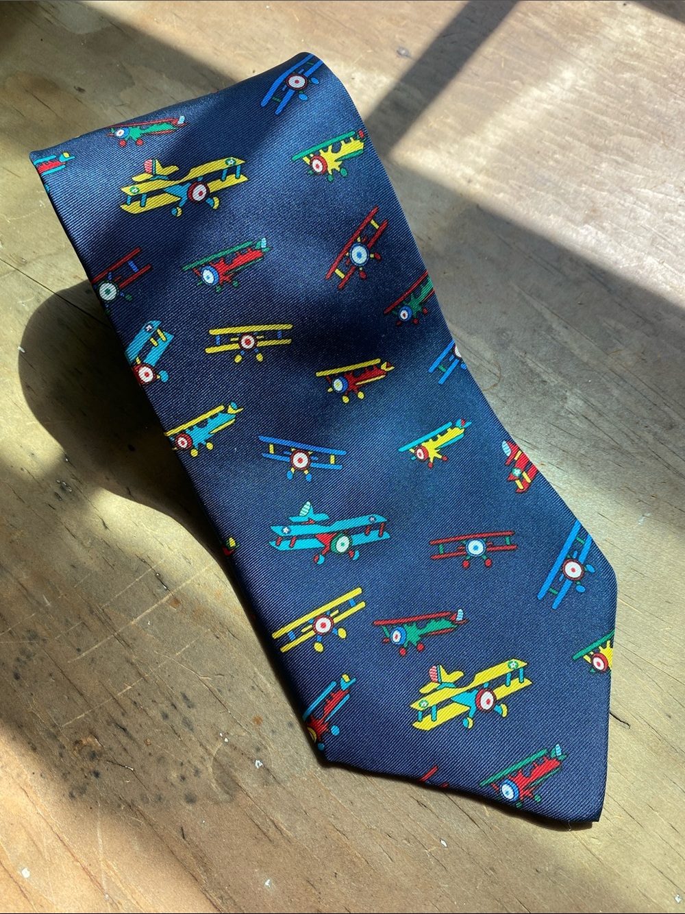 Bi-Plane Models Alynn Neckwear 100% Silk Tie